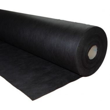 Netkaná textílie 50g/m2 - černý - šíře 160 cm