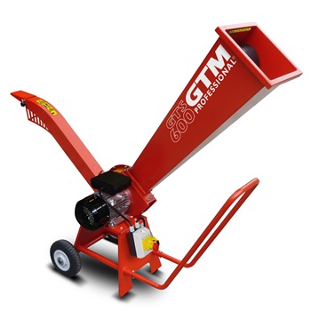 Drtič větví GTM GTS 600 E - drtič dřeva s elektrickým motorem