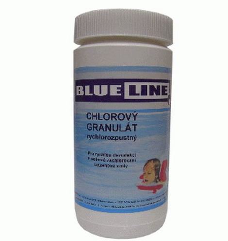 BLUELINE Chlorový granulát - rychlorospustný 1kg