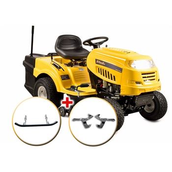 RLT 92 H POWER KIT - travní traktor se zadním výhozem a hydrostatickou převodovkou + nárazník