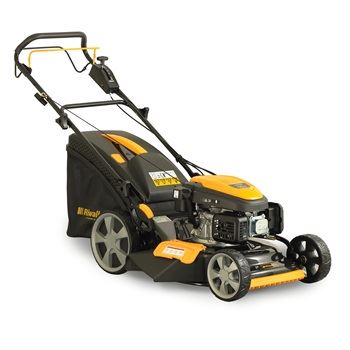 Travní sekačka Riwall RPM 5155 V PRO - multifunkční 4 v 1 s benzinovým motorem a variabilním pojezdem