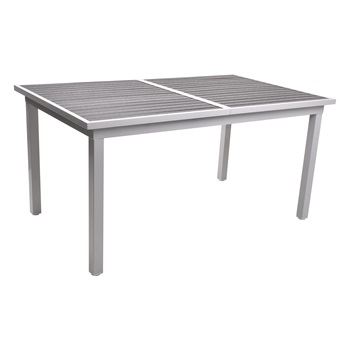 Raphael - hliníkový rozkládací stůl 154/204 x 90 x 75 cm