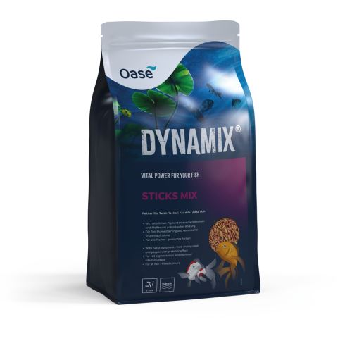 Krmivo pro ryby OASE Dynamix Sticks Mix 1l
