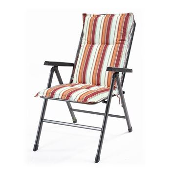 Podsedák na zahradní židle Hartman orange 1,20x0,50x0,06 m