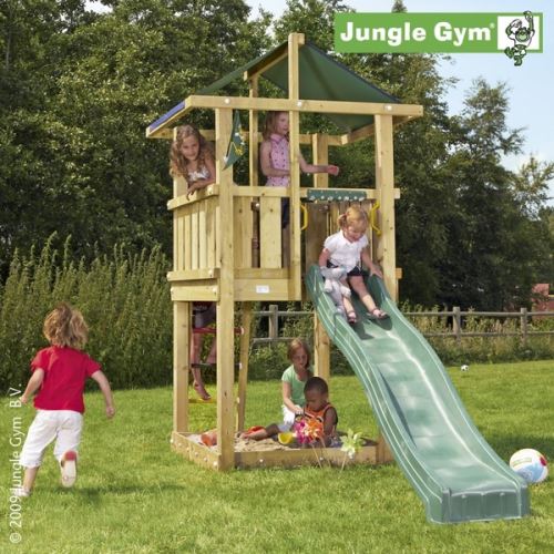 Jungle Gym - Dětské hřiště Hut se skluzavkou