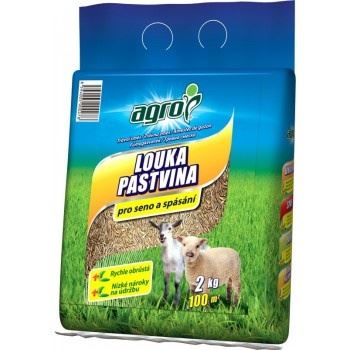 AGRO Travní směs Louka - Pastvina - 2 kg