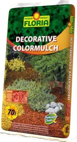 Floria Decorative ColorMulch oranžová 70 l