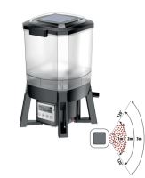 Krmítko pro ryby AquaForte Fish Feeder Solar 6 litrů automatické