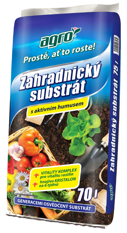 Levně AGRO Zahradnický substrát 70 l