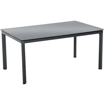 Alutapo Creatop-Lite - stůl s hliníkovým rámem 160 x 95 x 74 cm