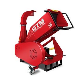 Drtič větví GTM GTS 1300 PTO - drtič dřeva s pohonem na hřídel
