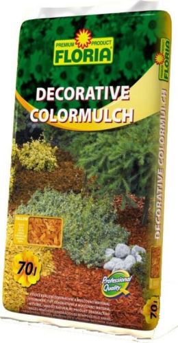 Floria Decorative ColorMulch žlutá 70 l