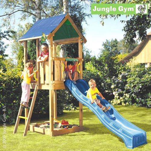 Jungle Gym - Dětské hřiště Castle se skluzavkou