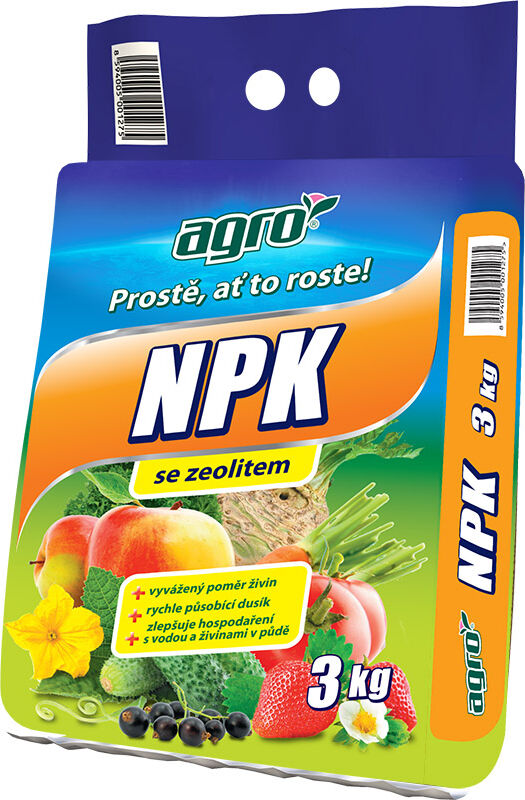 AGRO NPK 11-7-7 se zeolitem 20kg
