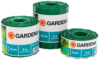 Gardena obruba trávníku, 9cm výška/9m délka