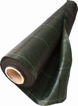 Tkaná textilie PPH 210cm černá celá role